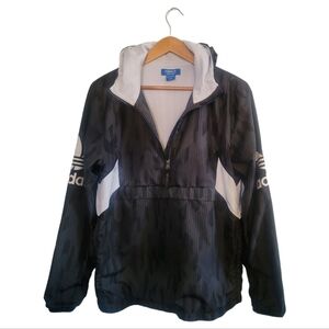 ADIDAS ORIGINALS Half-zip  Windbreaker Jacket Size S